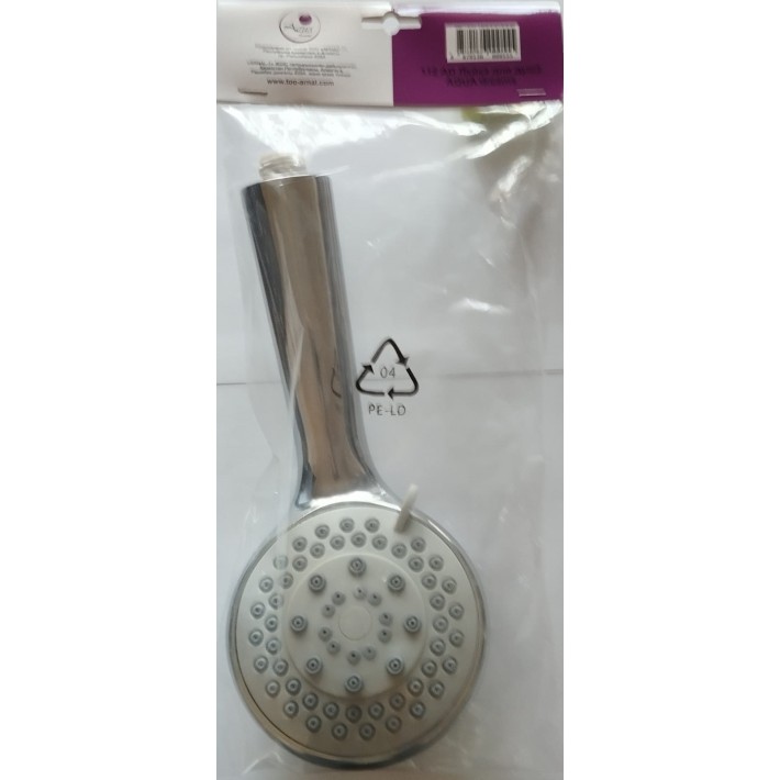 Душевая лейка "AQUA Dreams" массажная, хромированная с переключателем, d - 105 мм