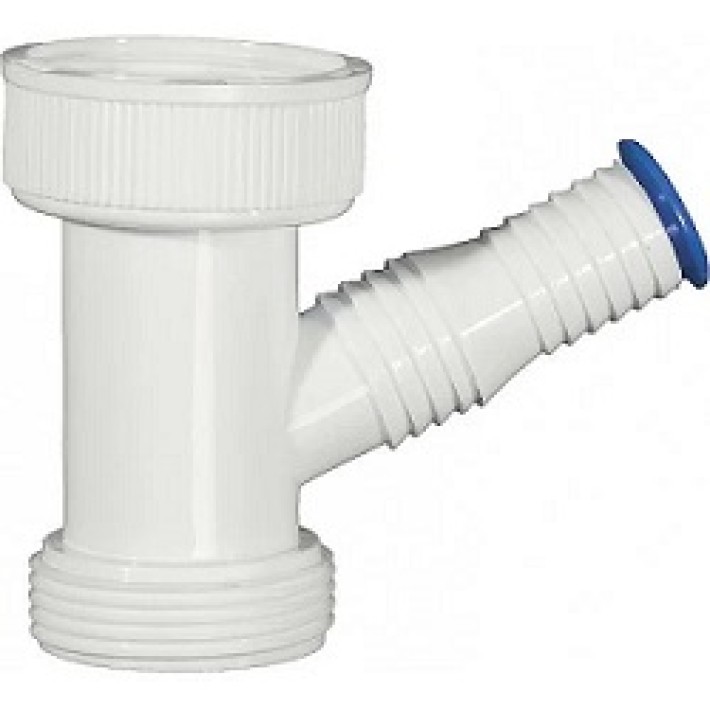 Отвод  "VIRPlast" d- 40х25 мм, для стиральной машины