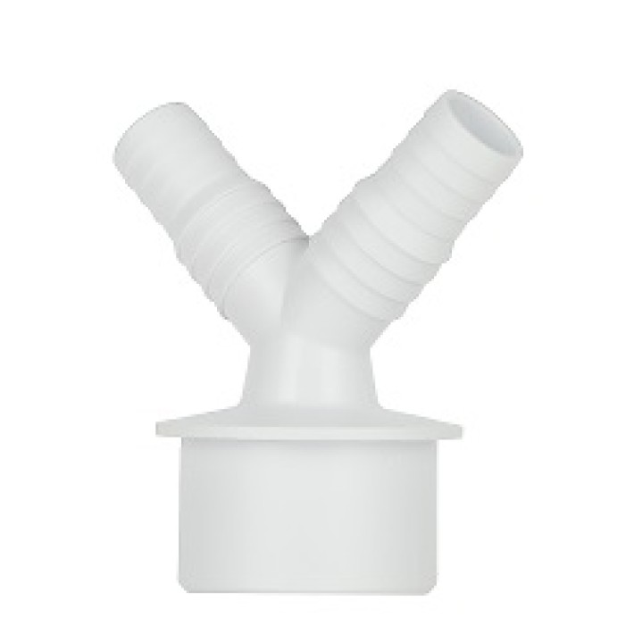 Переходник двойной (адаптер) "VIRPlast" d- 40 мм, для подключения сливного шланга