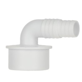 Переходник угловой (адаптер) "VIRPlast" d- 50 мм, для подключения сливного шланга