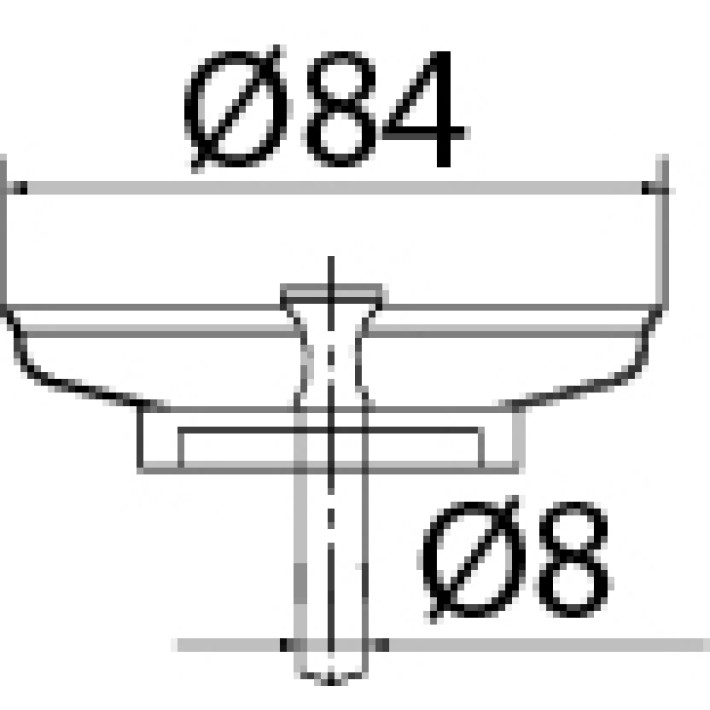 Фильтр- пробка "VIRPlast" d- 114 мм, для кухонной мойки 