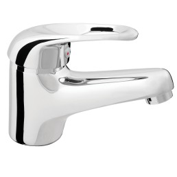 Смеситель для умывальника "Star P-18" (Rubineta) однорычажный с коротким изливом Смеситель для умывальника "Star P-18" (Rubineta) однорычажный с коротким изливом