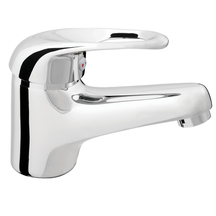 Смеситель для умывальника "Gala P-18" (Rubineta)  однорычажный с коротким изливом 