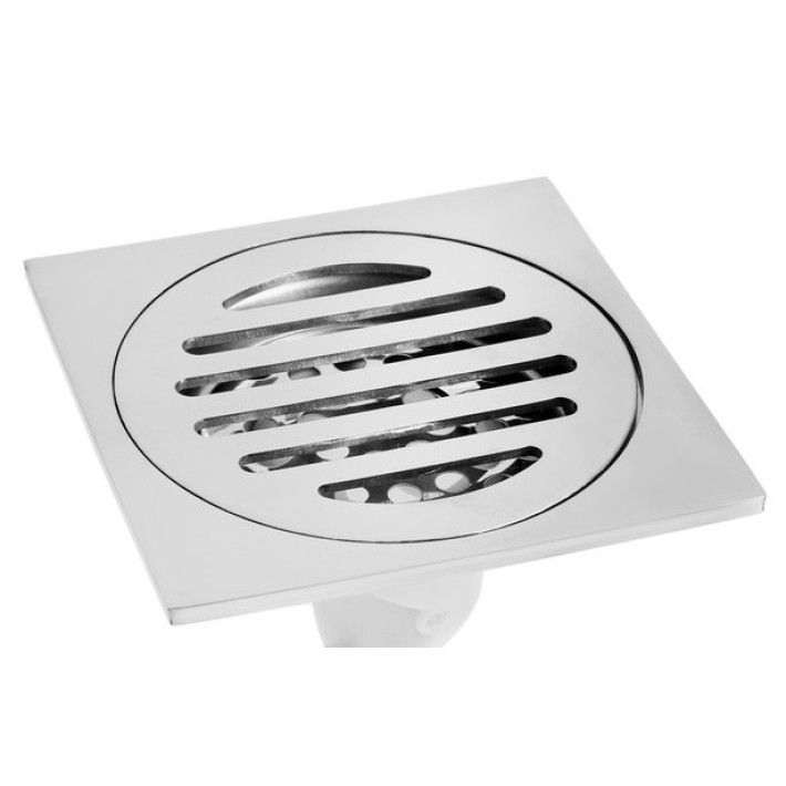 Решетка для напольного слива "AQUA Dreams" металлическая с крышкой
