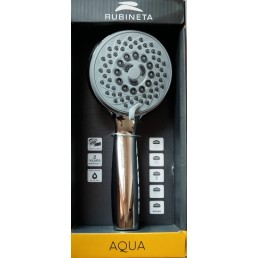 Душевая лейка "Aqua" c переключателем, массажная, хромированная d - 90 мм