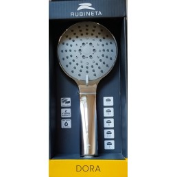 Душевая лейка "Dora" c переключателем, массажная, хромированная d - 110 мм