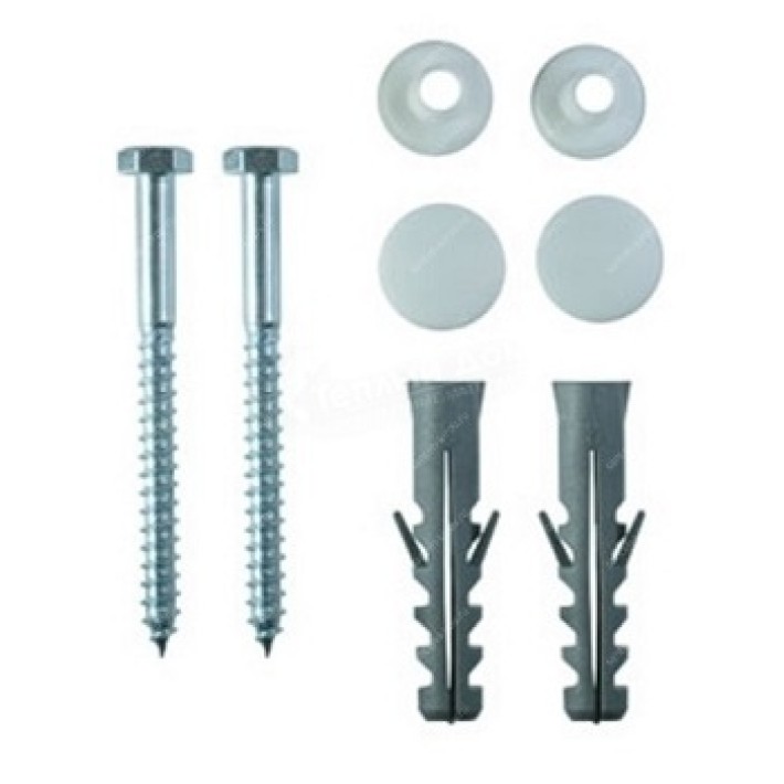 Комплект креплений "AQUA Dreams" М6х80 мм  для унитаза к полу