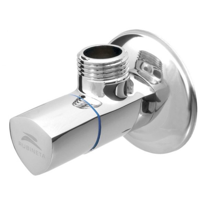 Вентиль угловой "Rubineta"  M1/2"хМ1/2" керамика с наружной резьбой 